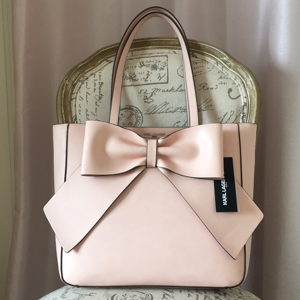 Karl Lagerfeld Peony Bow Bag